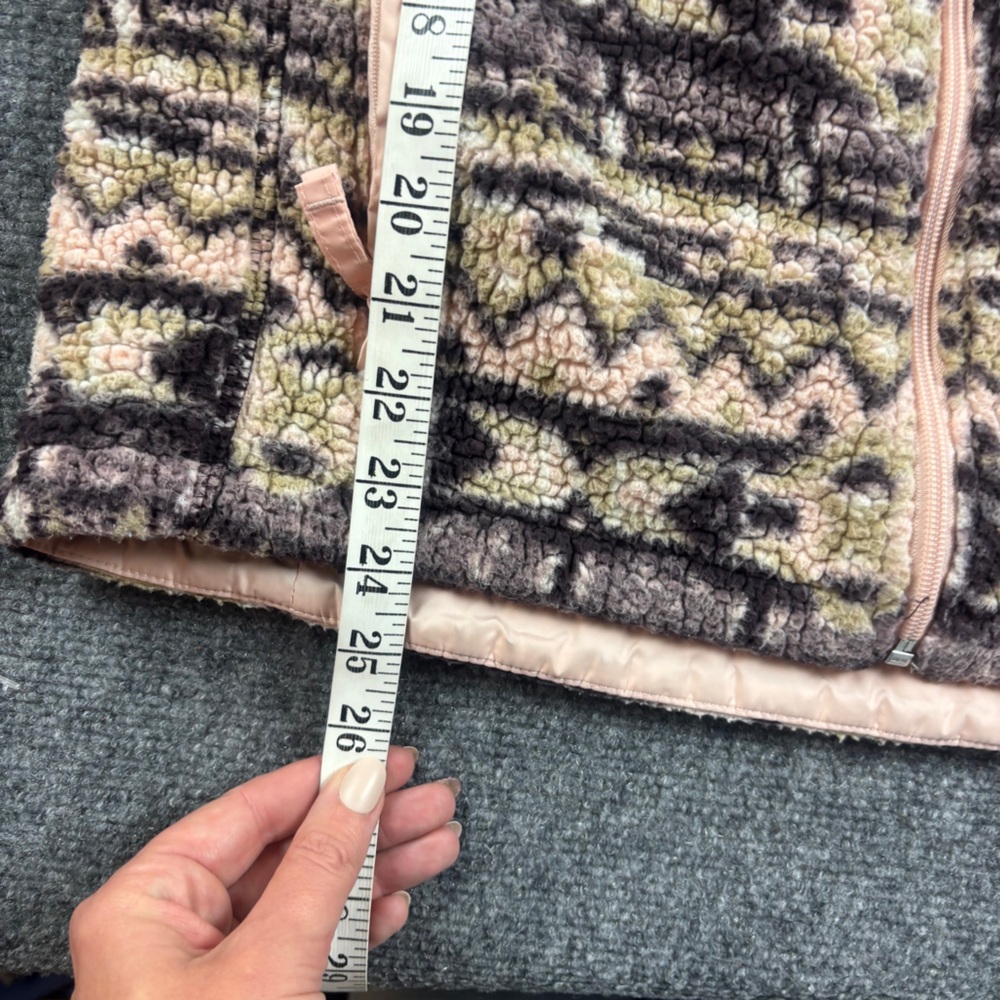 COLUMBIA Women’s West Bend Fleece Vest Pink Aztec Print size: Large - Picture 4 of 6